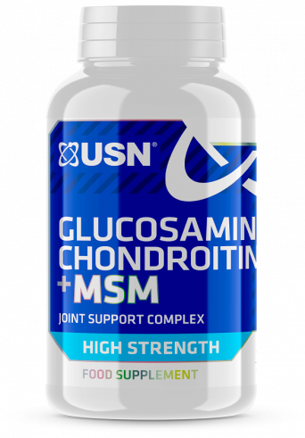 USN Glucosamine Chondroitin + MSM, Глюкозамин Хондроитин + МСМ, 90 таблеток