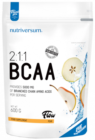 Nutriversum BCAA 2:1:1, БЦАА 2:1:1, 600 грамм