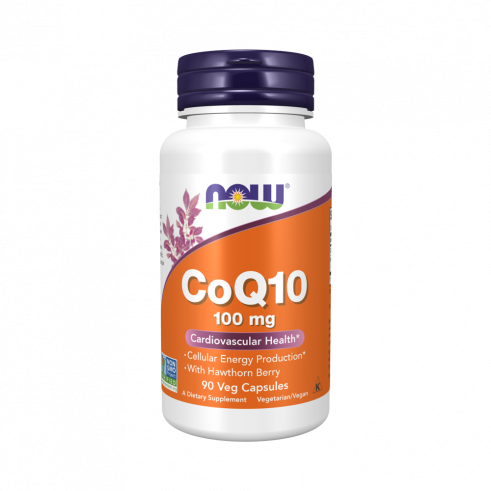 NOW Co Q10, 100 mg, Кофермент Q10, 100 мг, 90 капсул