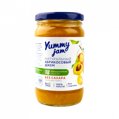 YummyJam Низкокалорийные джемы Yammy Jam, 350 грамм