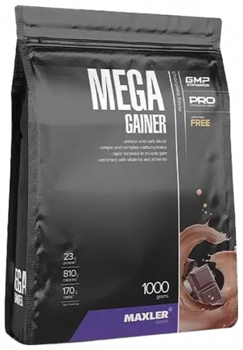 Maxler Mega Gainer, Мега Гейнер, 1000 грамм