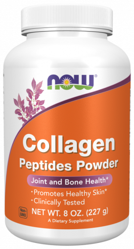 NOW Collagen Peptides Powder, Пептиды Коллагена Порошок, 227 грамм