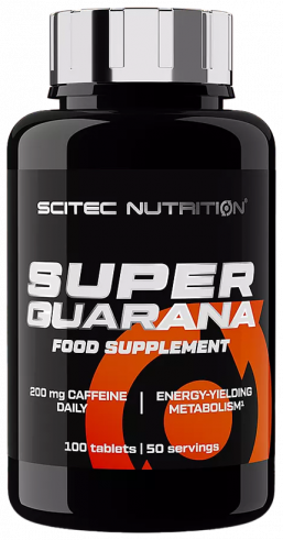 Scitec Nutrition Super Guarana, Супергуарана, 100 таблеток