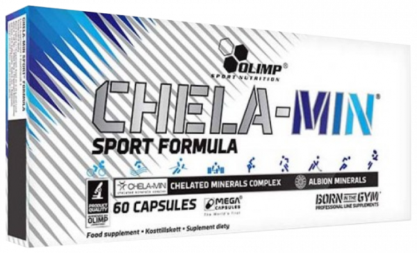 Olimp Sport Nutrition Chela-Min Formula Mega Caps, Хела-Мин Формула Мега Капс, 60 капсул