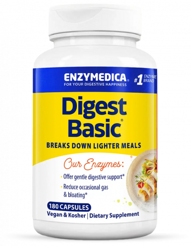 Enzymedica Digest Basic, Дайджест базовый, 180 капсул