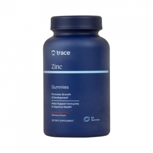 Trace Minerals Zinc Gummies, Цинк Гаммис, 60 таблеток