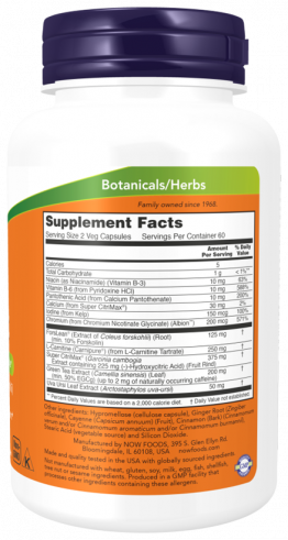 NOW Diet Support, Диет Cаппорт, 120 капсул