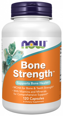 NOW Bone Strength, Бон Стренч, 120 капсул