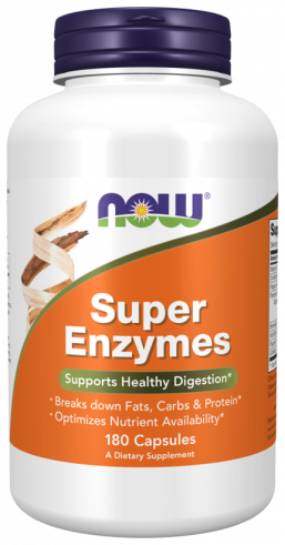 NOW Super Enzymes, Супер Энзимы