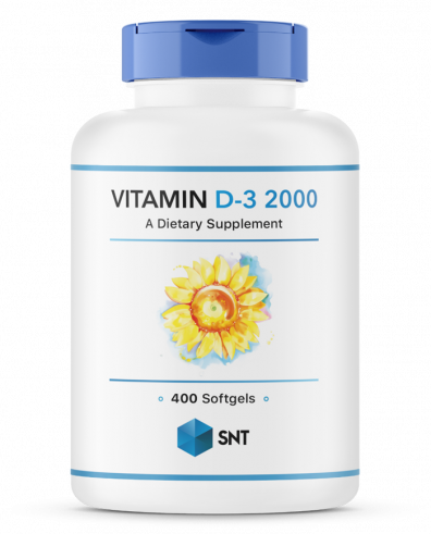 SNT Vitamin D-3, Витамин Д3, 400 капсул