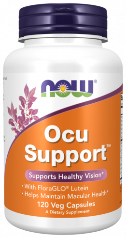 NOW Ocu Support, Окью Саппорт, 120 капсул