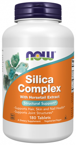 NOW Silica Complex, Силика Комплекс, 180 таблеток