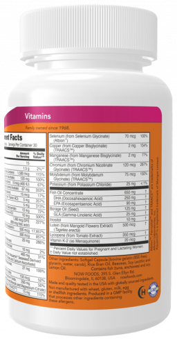 NOW Prenatal Gels + DHA, Прентал + ДГК, 90 капсул