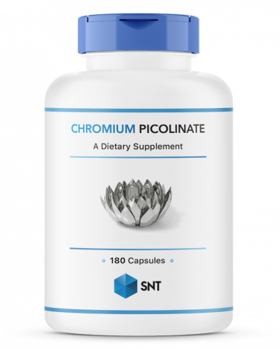 SNT Chromium Picolinate, Хрома Пиколинат, 180 капсул