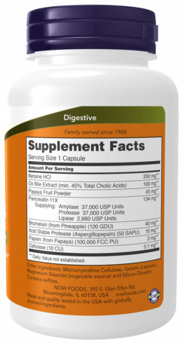 NOW Super Enzymes, Супер Энзимы
