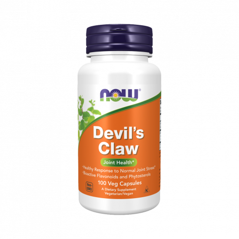 NOW Devil's Claw Root, Экстракт корня Когтя Дьявола, 100 капсул