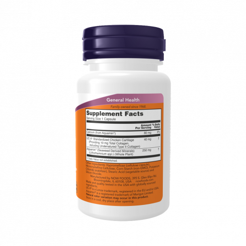 NOW UC-II type II Collagen 40 mg, Коллаген UC-II тип II 40 мг, 60 капсул