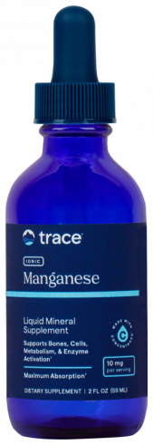 Trace Minerals Ionic Manganese, Ионик Марганец, 59 мл