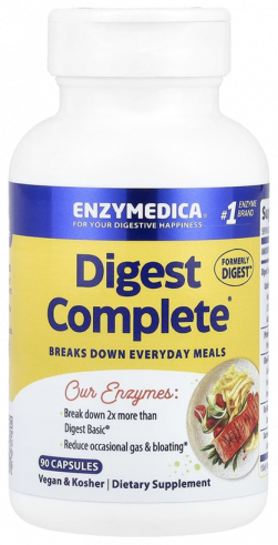 Enzymedica Digest, Дайджест, 90 капсул