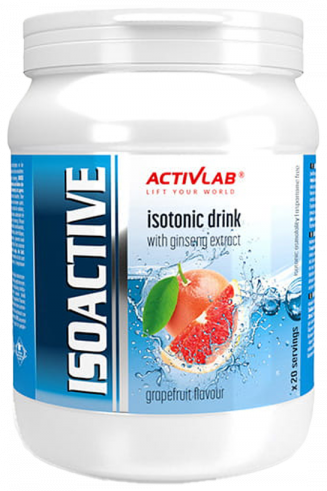 ActivLab Isoactive, Изотонический напиток с экстрактом гуараны, 630 грамм