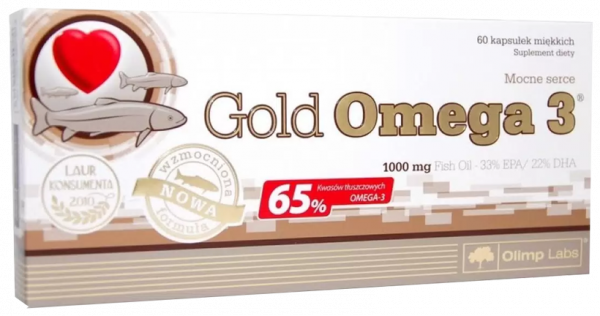 Olimp Labs Gold Omega 3, Голд Омега 3, 60 капсул
