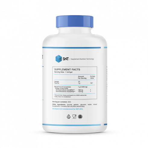 SNT Omega-3 Regular, Омега-3 Регулар, 300 капсул