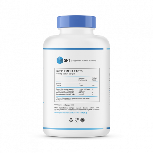 SNT Ultra Omega-3, Ультра Омега-3, 300 капсул