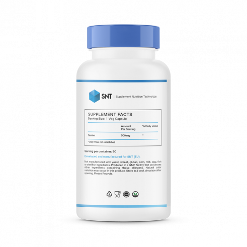 SNT Taurine, Таурин, 90 капсул