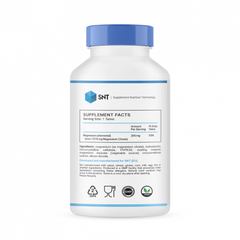 SNT Magnesium Citrate, Магния Цитрат