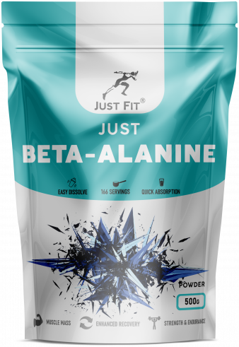 Just Fit Just Beta-Alanine, Бета-Аланин, 500 грамм