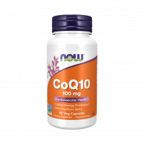NOW Co Q10, 100 mg, Кофермент Q10, 100 мг, 90 капсул