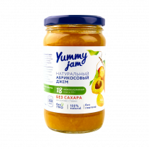YummyJam Низкокалорийные джемы Yammy Jam, 350 грамм