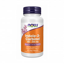 NOW Indol-3-Carbinol, Супер Индол-3-Карбинол, 60 капсул