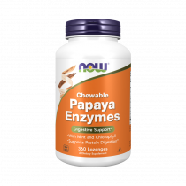 NOW Papaya Enzyme, Папайя Фермент, 360 таблеток