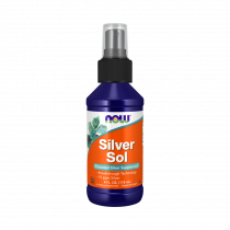 NOW Silver Sol, Коллоидное серебро, 118 мл