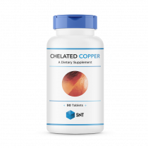 SNT Chelated Copper, Хелатированная медь, 90 таблеток