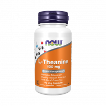 NOW L-Тheanine, L-Тианин, 90 капсул