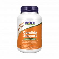 NOW Candida Support, Флора Баланс, 90 капсул