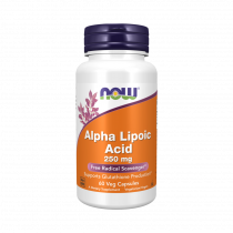 NOW Alpha Lipoic Acid, Альфа-липоевая кислота, 60 капсул