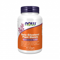 NOW Beta-Sitosterol Plant Sterols, Бета-Ситостеролы Фитостеролов, 90 капсул