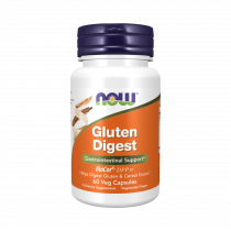 NOW Gluten Digest, Комплекс пищеварительных ферментов, 60 капсул