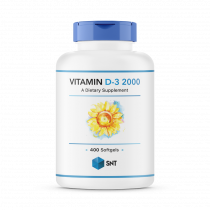 SNT Vitamin D-3, Витамин Д3, 400 капсул