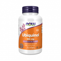 NOW Ubiquinol, Убихинол, 120 капсул