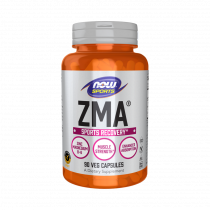 NOW ZMA, ЗМА (Цинк, магний, витамин В-6), 90 капсул