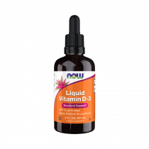 NOW Liquid Vitamin D-3 400 IU for children, Витамин D3 400 МЕ в каплях для детей, 59 мл
