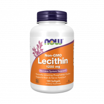 NOW Lecithin 1200 mg, Лецитин 1200 мг, 100 капсул