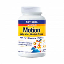 Enzymedica Magnesium Motion, Магнезиум Моушн, 60 капсул