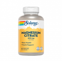 Solaray Magnesium Citrate, Магния цитрат, 180 капсул