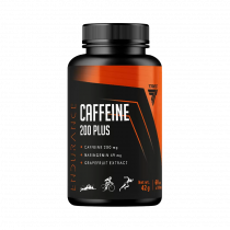 Trec Nutrition Caffeine 200 Plus, Обезвоженный Кофеин + Нарингенин, 60 капсул