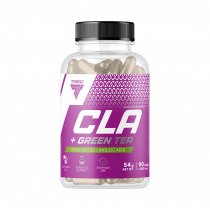 Trec Nutrition CLA + Green Tea, Линолевая кислота + Экстракт зеленого чая, 90 капсул